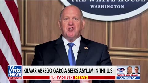 Tom Homan: I'm giving you my word: he will be deported from this country."