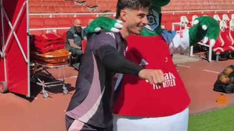 Kai Havertz evolved physically