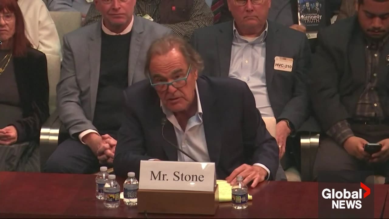 JFK files hearing_ Oliver stone calls for release of film that could prove Oswald innocent