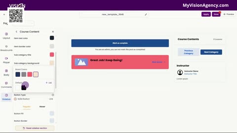How to Use the New High Level Theme Customizer for Courses