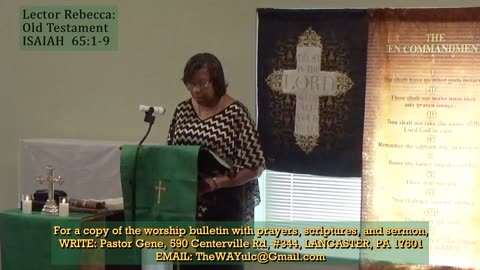 The WAY, Universal Life Church with Pastor Gene and Rebecca #341