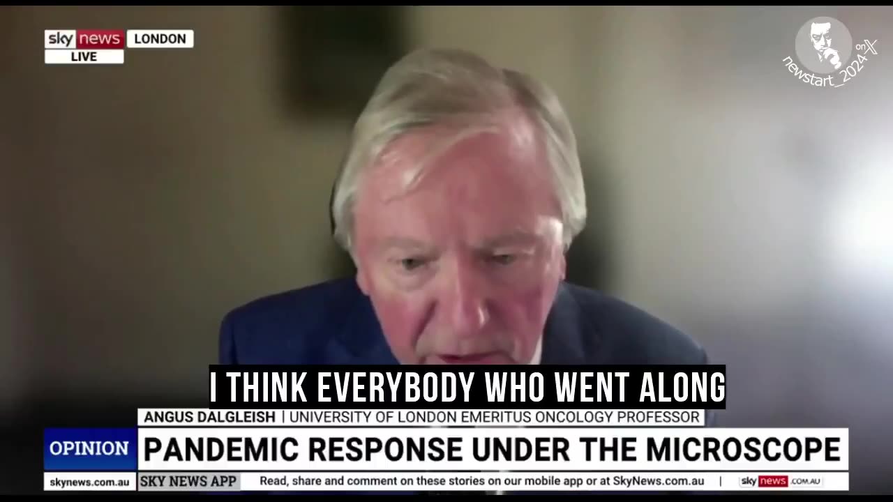 Oncologist Dr. Angus Dalgleish: "These were not vaccines...