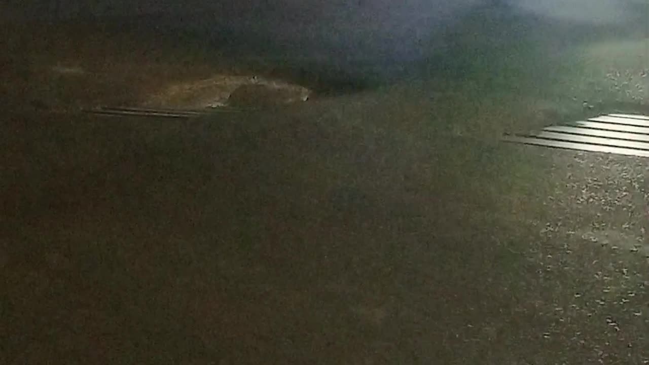 potholes in the road