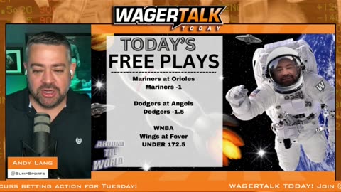 WagerTalk TV LIVE | Free Sports Picks | Sports Betting Predictions & Tips | Tuesday 8/12/25