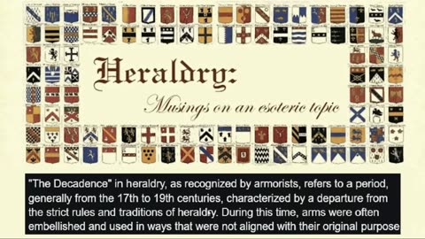 Looking into Heraldry and suspect maps form the 1700's