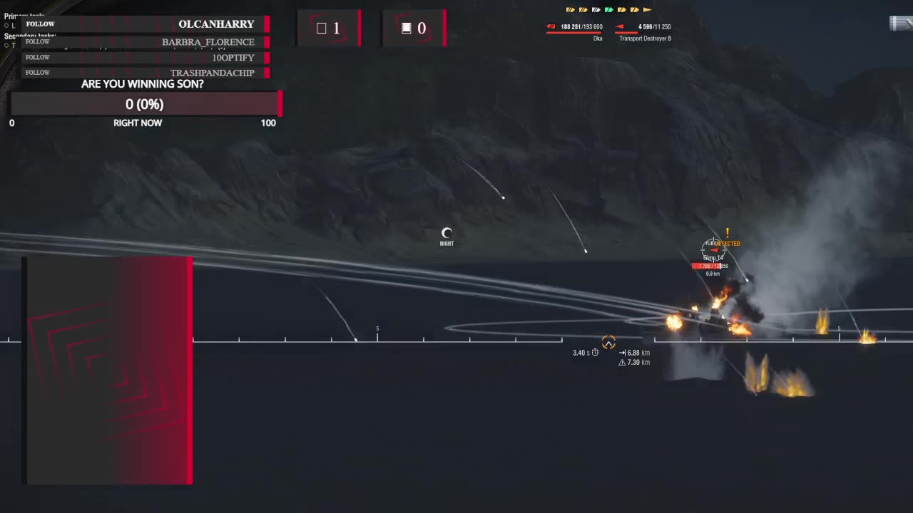 World of Warships with the guys. Special Operation