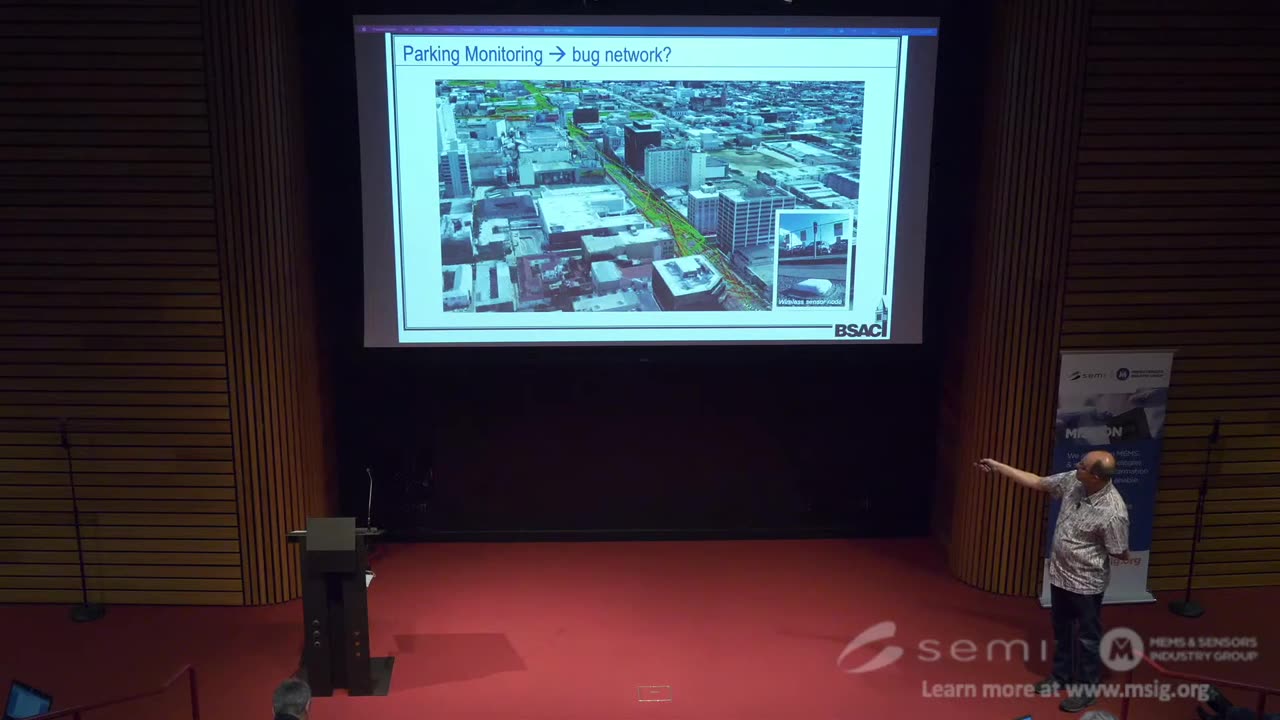 Dr. Kristofer Pister, Professor of EECS at UC Berkeley, Founder of Dust Networks presents all you need to know about Smart Dust, thousands of tiny sensors detecting movement and vibration