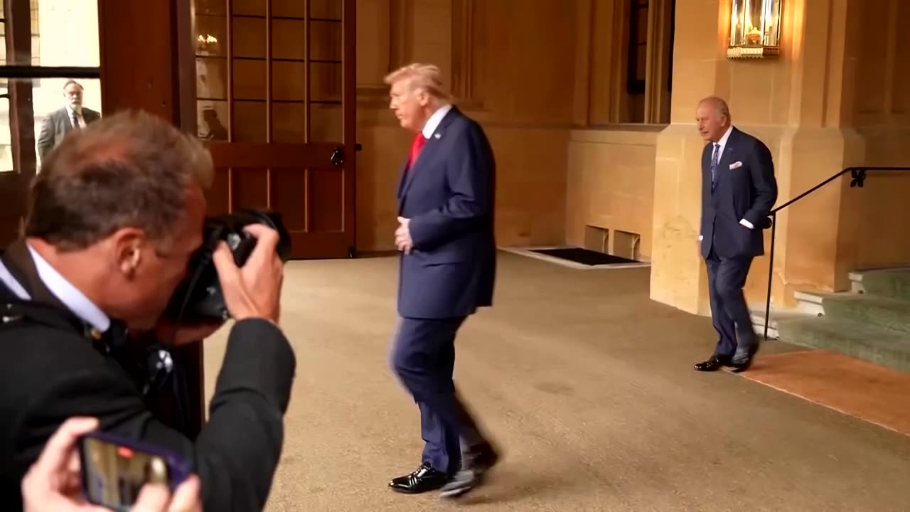 'Great king': Trump bids farewell to Charles at Windsor Castle