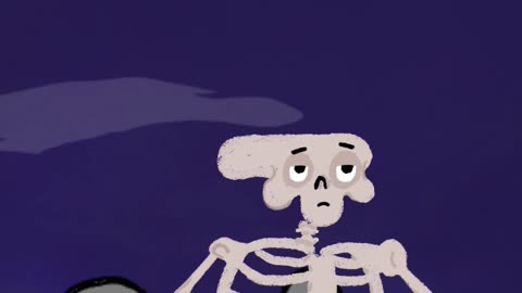 contos de terror o esqueleto