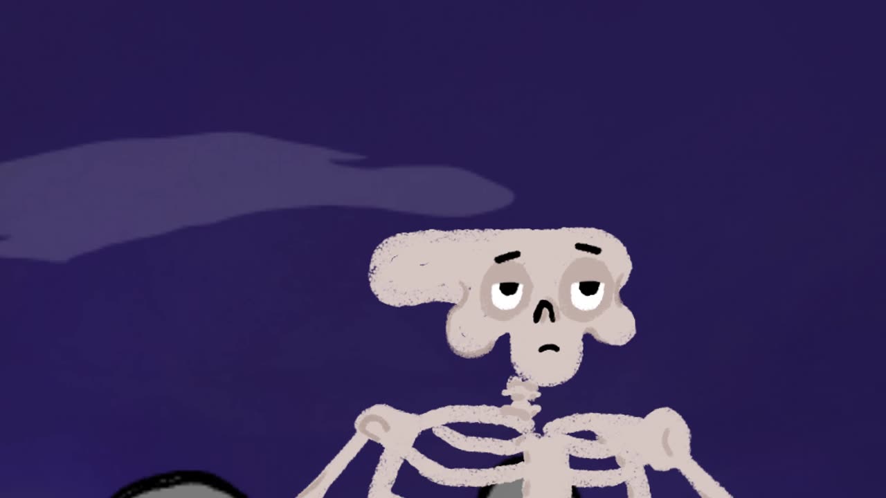 contos de terror o esqueleto
