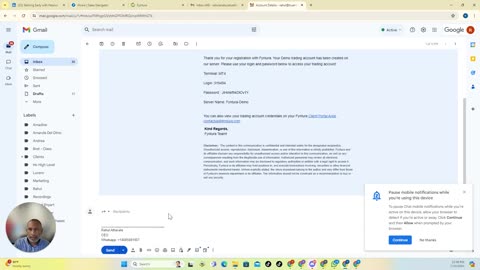 How To Setup Fyntura Account