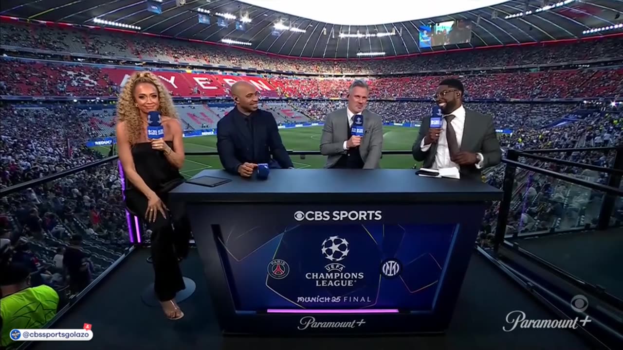 Kate did Micah dirty in the final intro of the #UCL season 😭