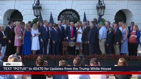 President Trump and the First Lady Participate in the Military Family Picnic, July 04, 2025
