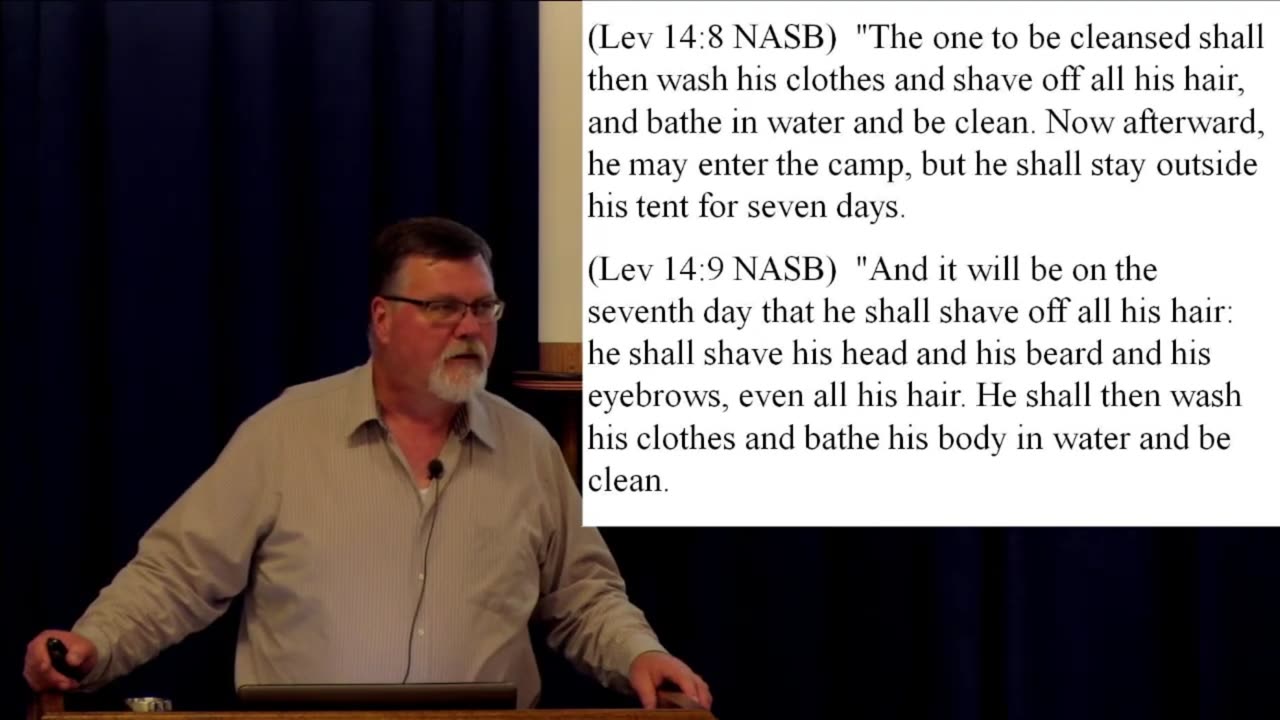 Leviticus 14 – A disease like no others, part medical condition, part spiritual pathology. 2022