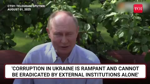 'Disgrace': Putin Spares No One; Blasts ‘Corrupt’ Zelensky; Hits US, Europe over 'Legal Corruption'
