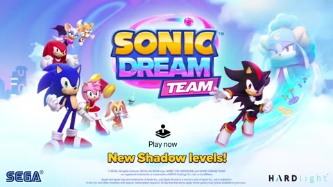 Sonic Dream Team - Official Shadow Levels Update Trailer