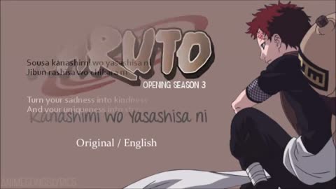 KANASHIMI WO YASASHISA | Ost Naruto