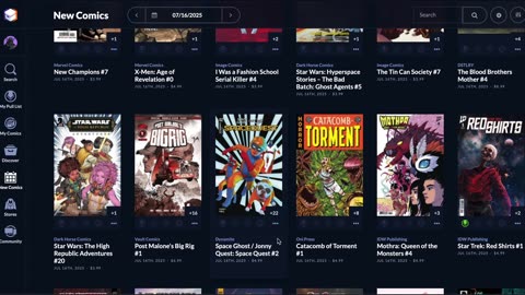 NEW COMIC BOOK RELEASES, SPECS & NEWS - July 16th, 2025
