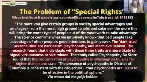 HEALTH REVEALED- The Psychology of Statism - PART TWO (Dutch/NL Subs)