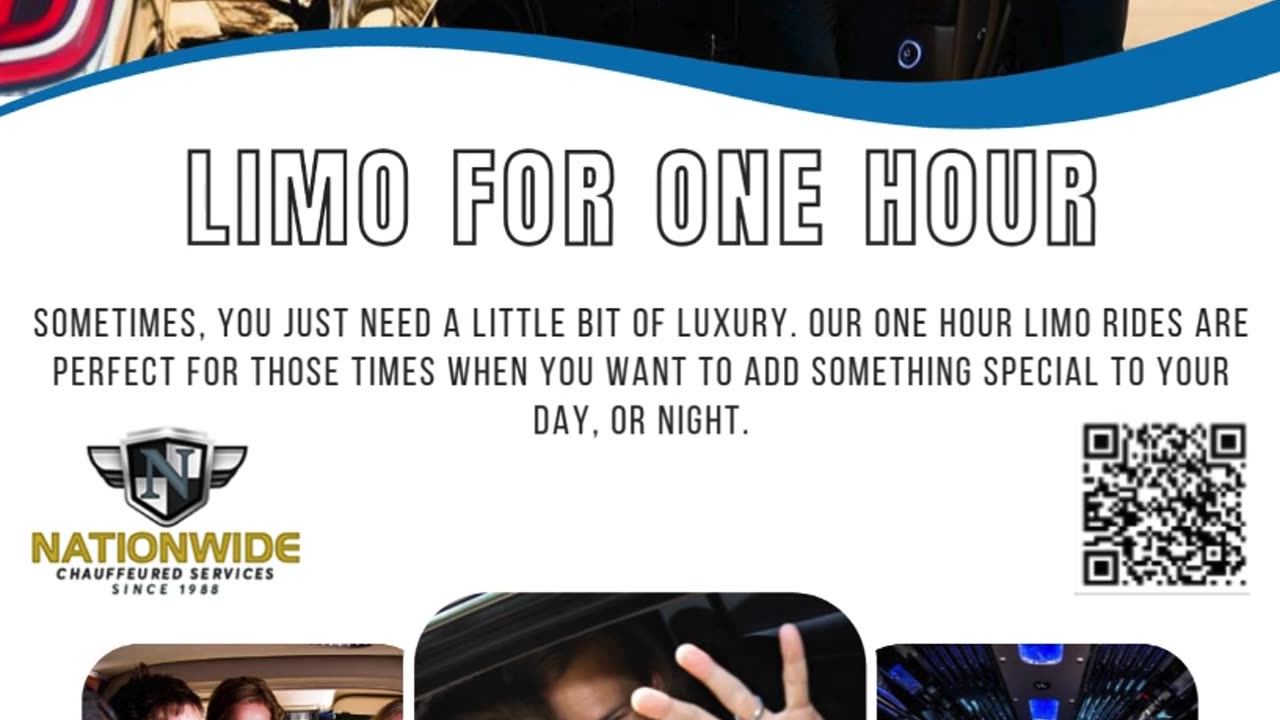 Limo for One Hour – Luxury & Convenience at Your Fingertips!