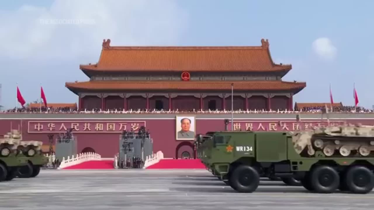 China displays new weapons at military parade attended by Putin, Kim Jong Un