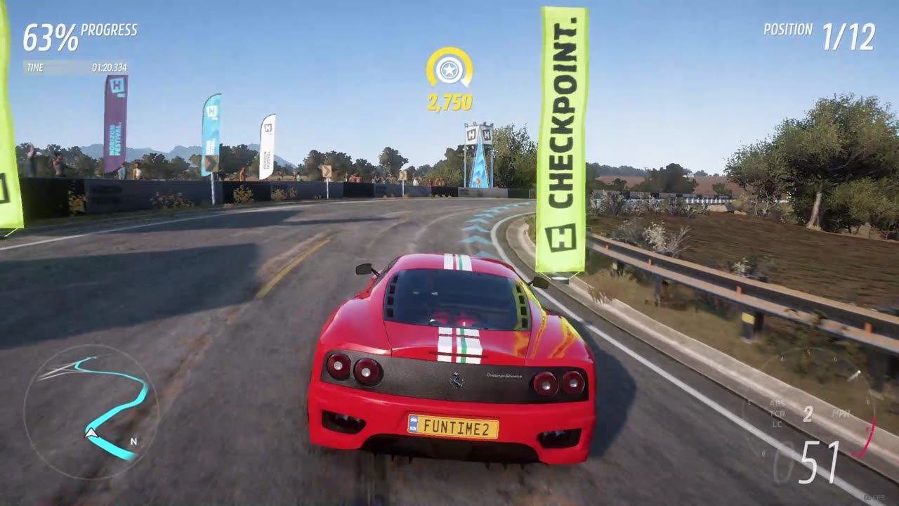 Forza Horizon 5 - Cloverleaf Sprint in a Ferrari 360 CS!