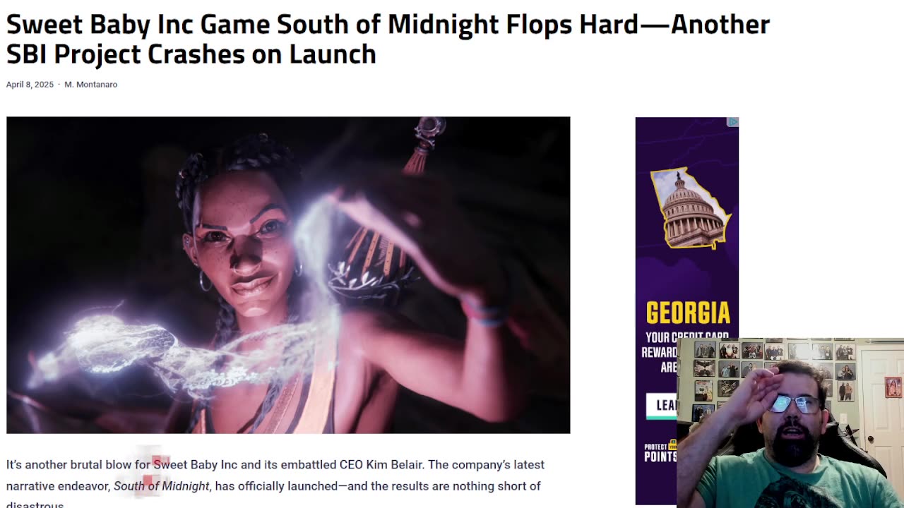 SBI Game Title South Of Midnight Has Done Poorly On Concurrent Player Counts