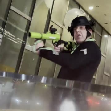 Protester Gets Rubber Bullet to the Face — Classic ANTIFA Tactics Backfire