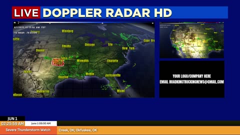 🌪 🚛 LIVE: Severe Weather Tracking for Truckers Today