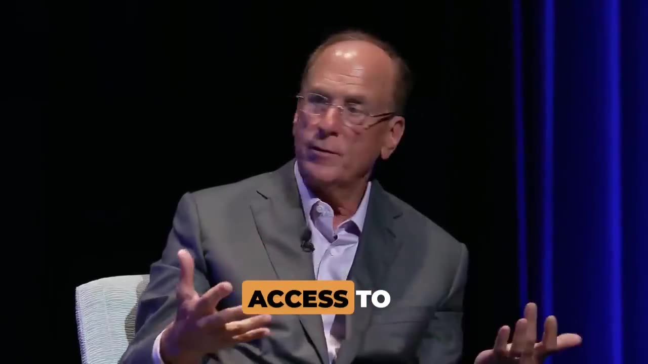 Mask Off: In a stunning admission, BlackRock CEO Reveals Globalist Blueprint