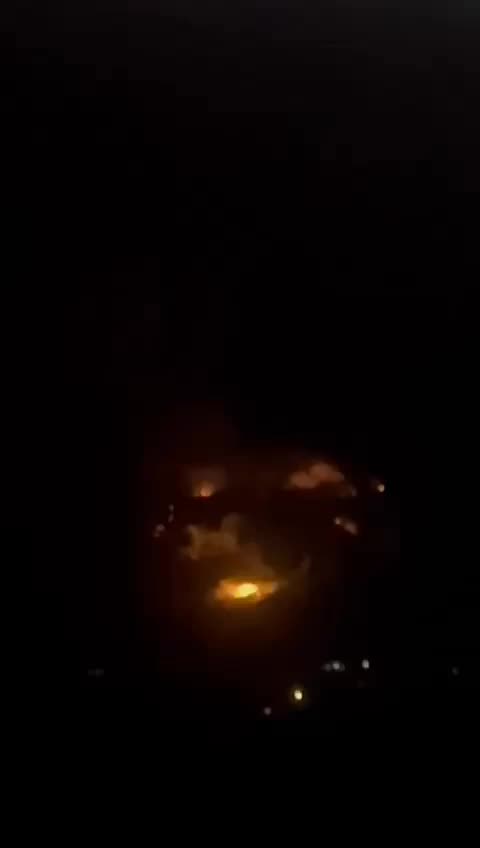 The Israeli military said in a statement that it struck Hezbollah military sites