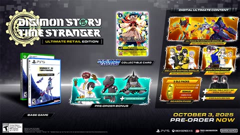 HUGE New Digimon Story Time Stranger UPDATES - DISAPPOINTING Reveal, Editions Detailed + More News!