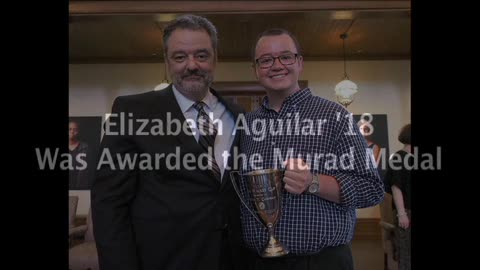 May 4, 2018 - Peter Gorman Receives DePauw University's Walker Cup