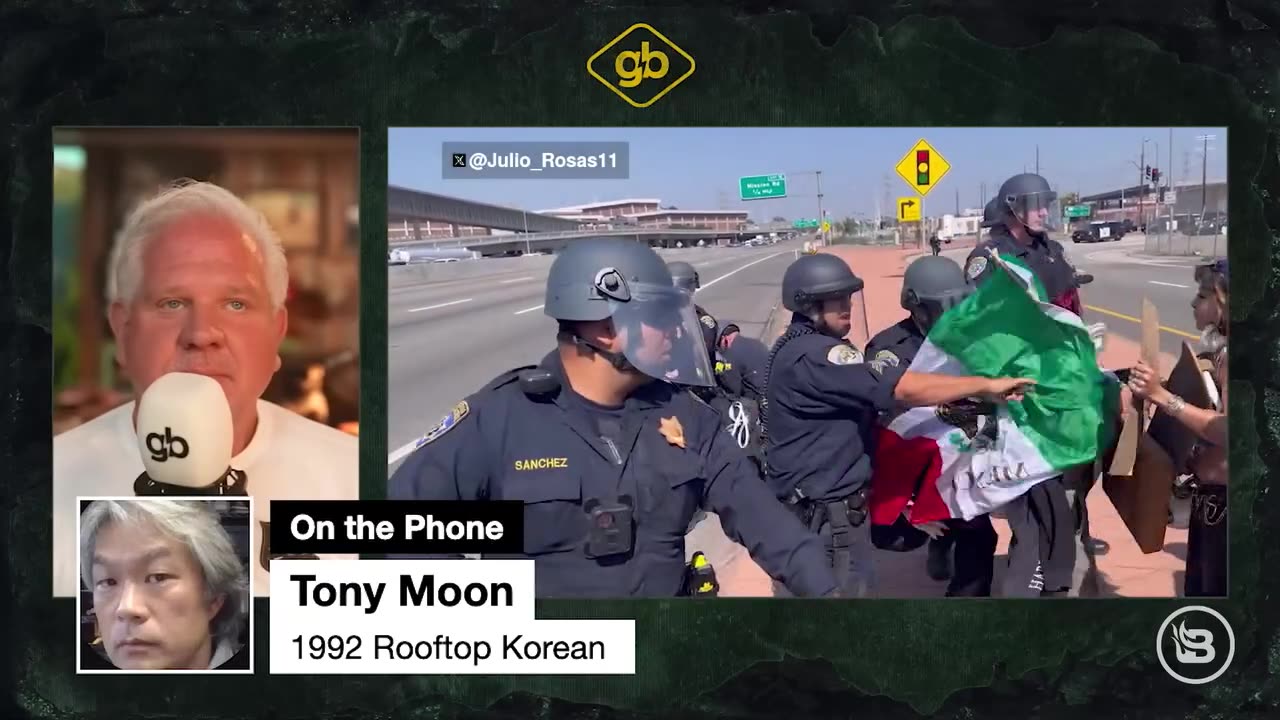 Glenn Beck interviews OG roof Korean