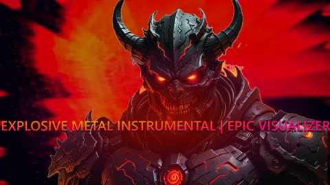 EXPLOSIVE METAL INSTRUMENTAL | EPIC VISUALIZER