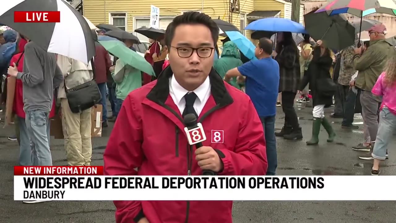 Paid Protesters in Connecticut Are Big Mad That ICE Is Capturing Sick Criminal Illegal Aliens