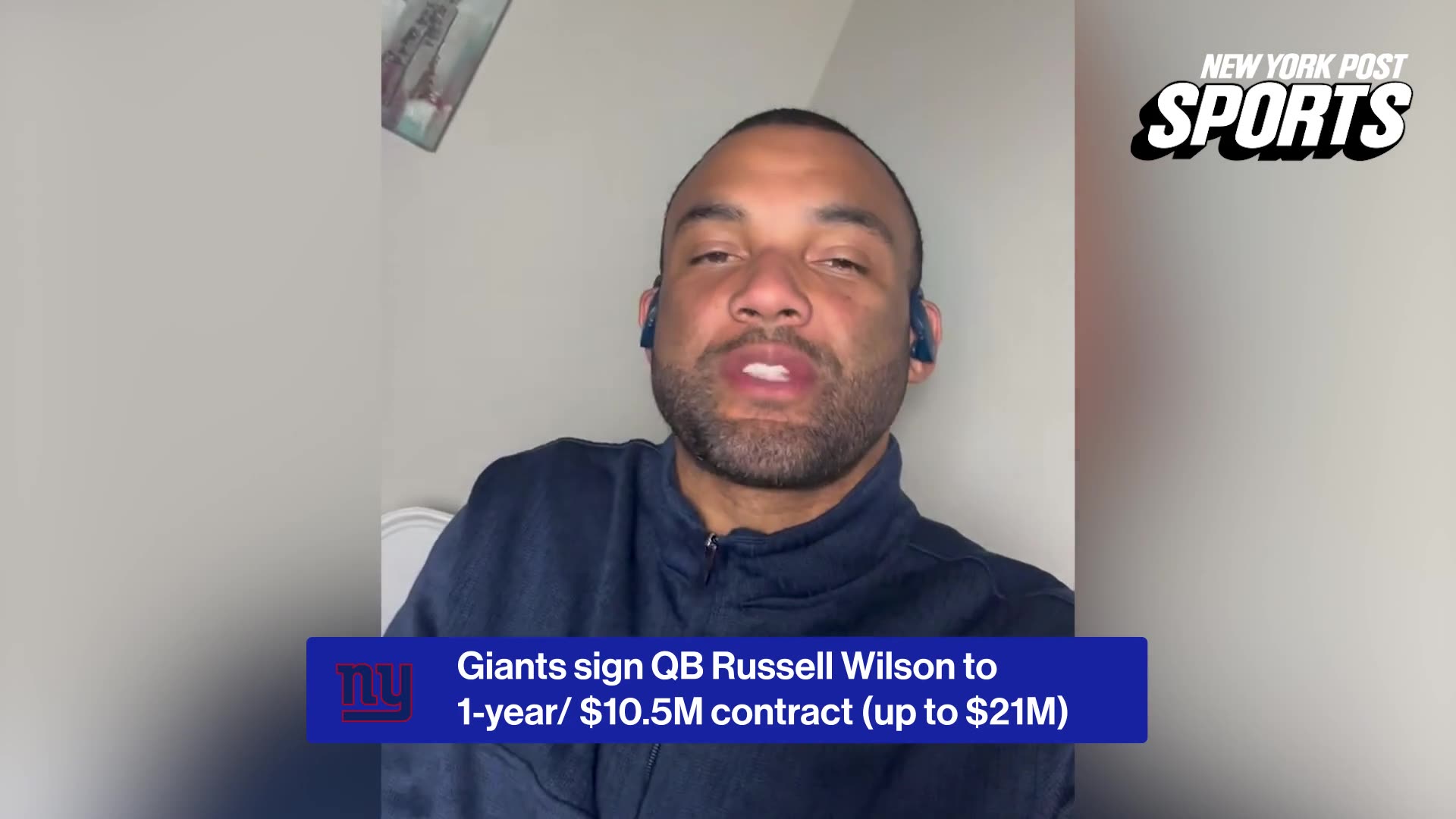 NY Post's Paul Schwartz & Brandon London breakdown Giants signing Russell Wilson