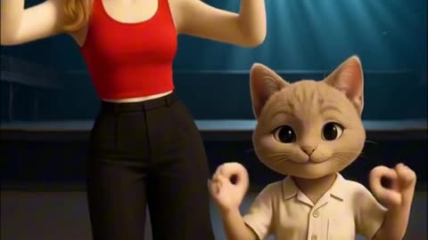 POV: Your Cats Dance Better Than You 🐾🎶