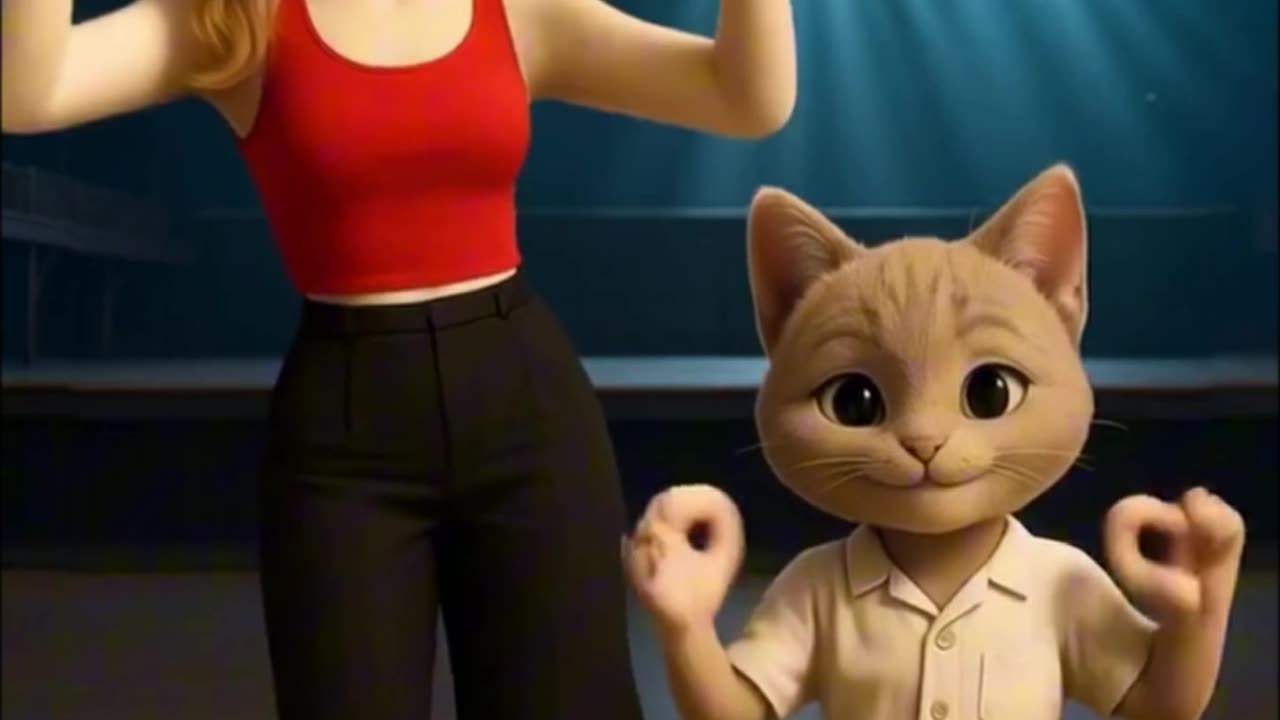 POV: Your Cats Dance Better Than You 🐾🎶
