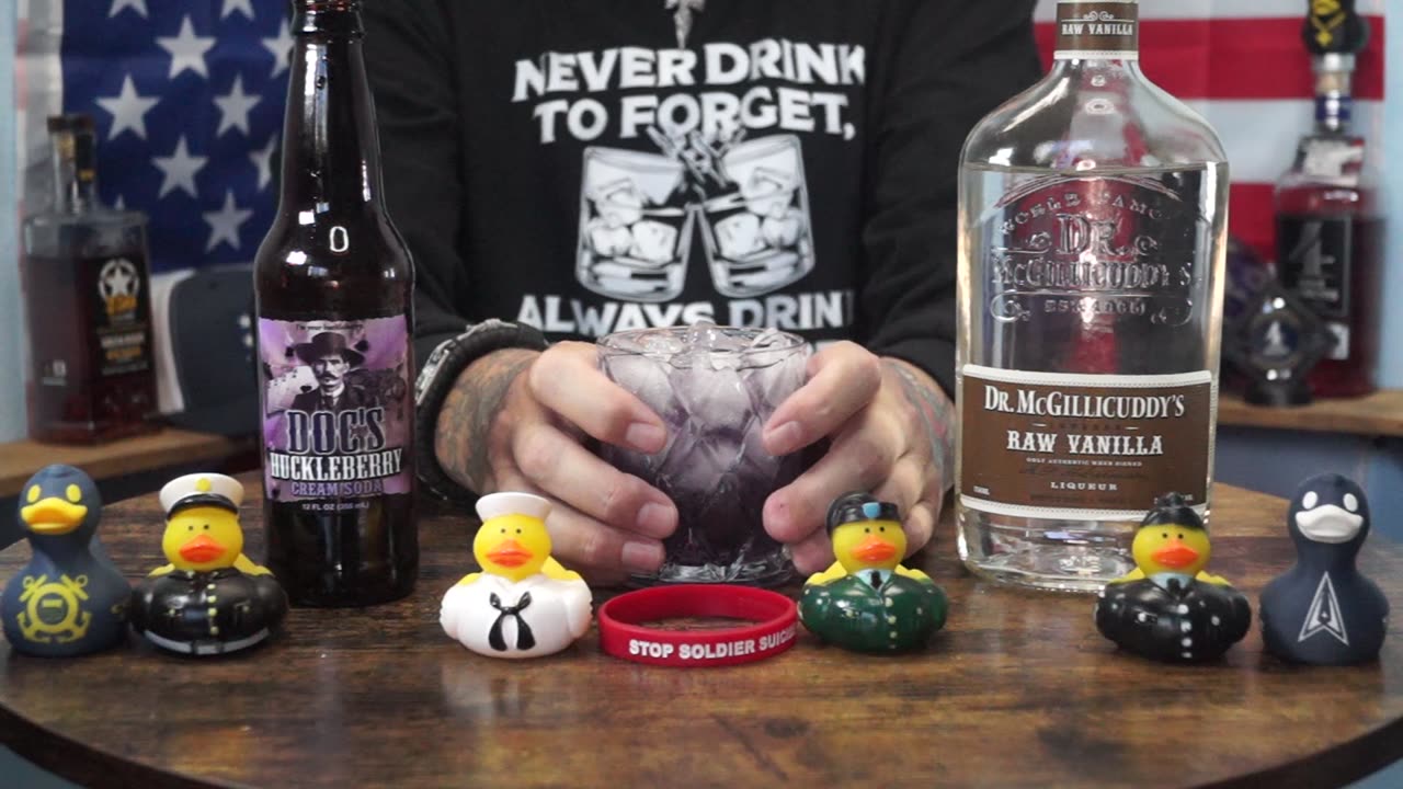 James Chilson - Dr McGillicuddy Raw Vanilla Liqueur & Doc's Huckleberry Cream Soda