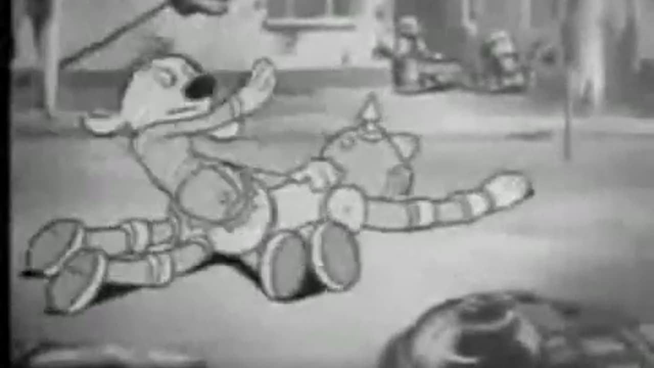 Betty Boop Mask-a-Raid (1931) Spanking