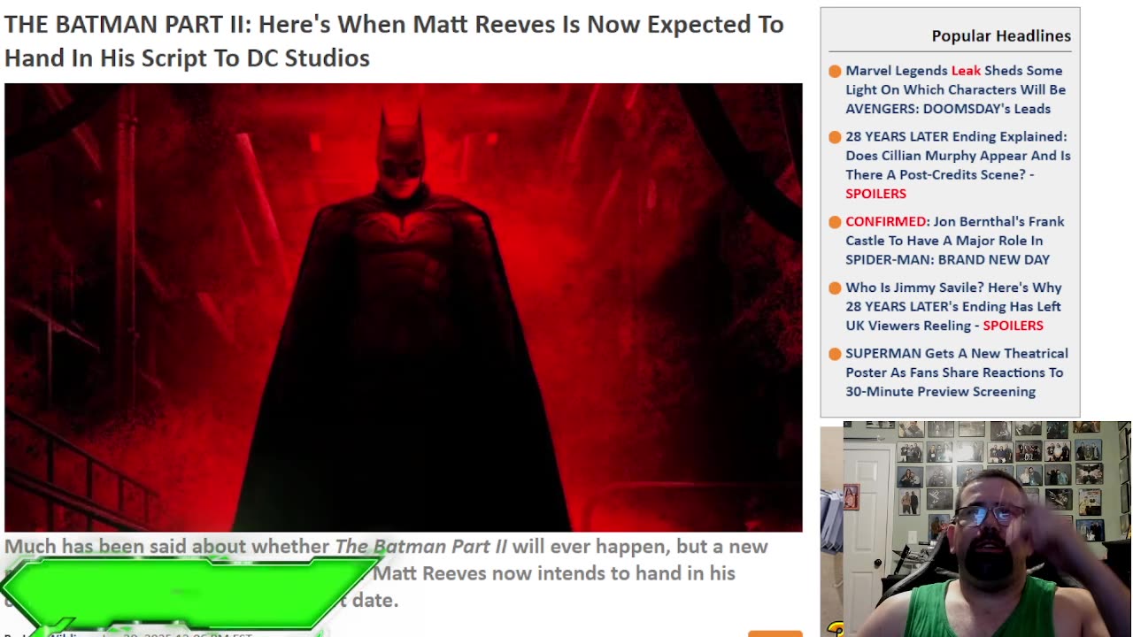 Matt Reeves Gives Update On The Batman Sequel