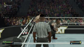 wwe 2k25 124 universe Braun Strowman VS John Cena