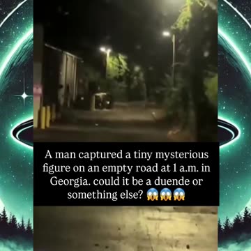 A man was on an empty road around 1 a.m. in Stone Mountain, Georgia....