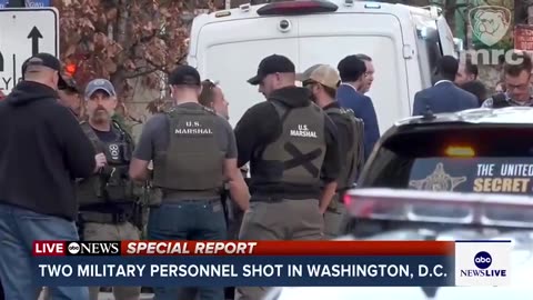 ABC blames Trump's immigration policies as the reason military and law enforcement are ＂targets＂