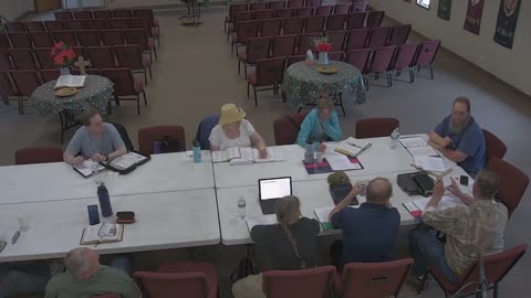 Wednesday Evening Bible Study at Moose Creek Baptist Church 6/25/2025