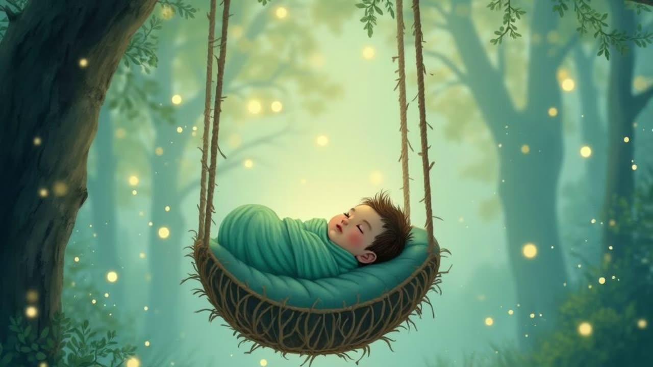 Snuggle Breeze Baby Sleep Music for Deep Sleep | CrystaVibeMusic