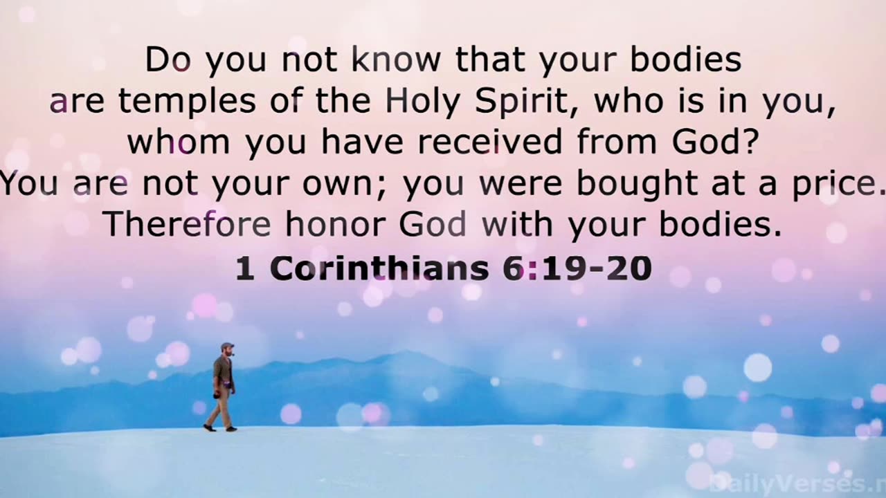 A HEALTHY BODY - DAILY DEVOTIONAL ❤️