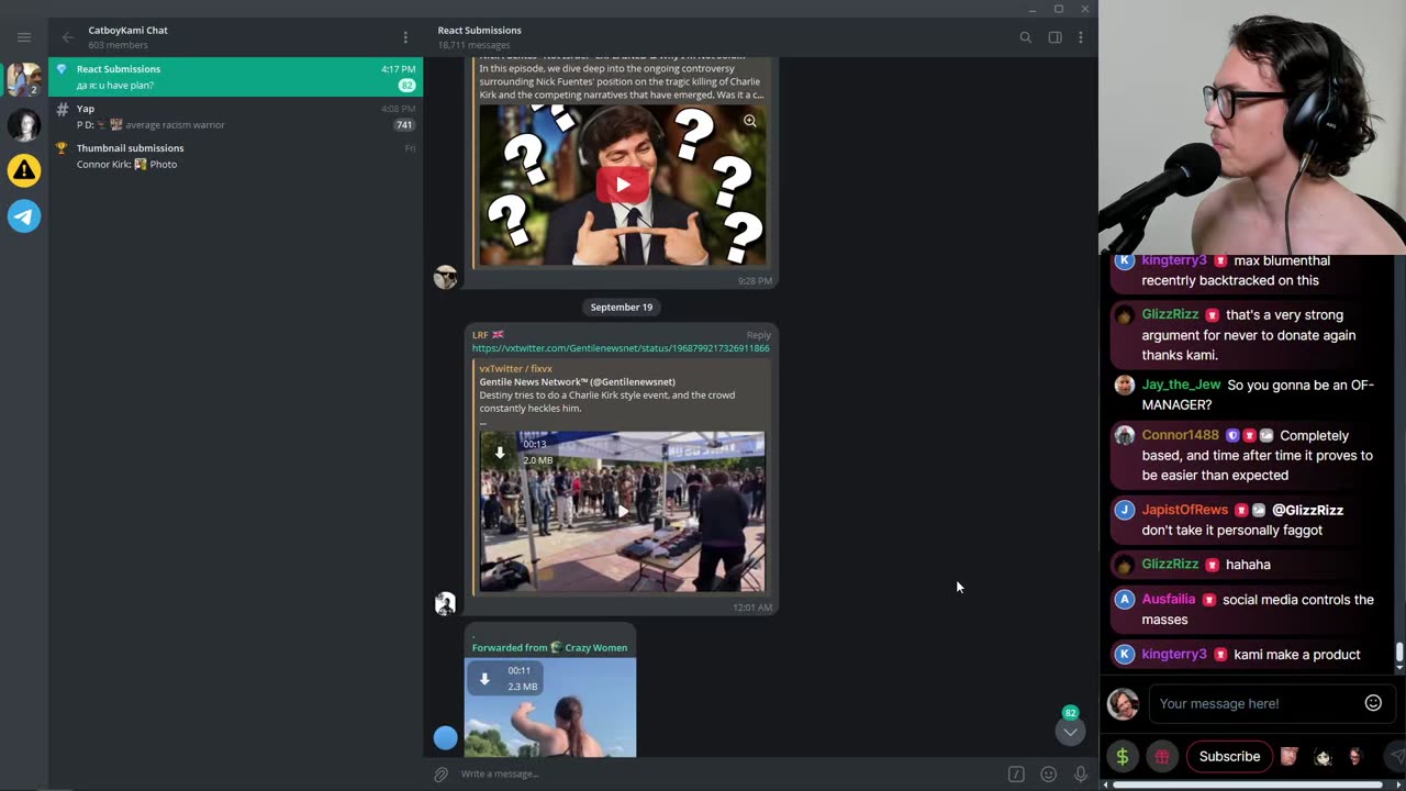 Yap Stream 161 (9/23/2025)
