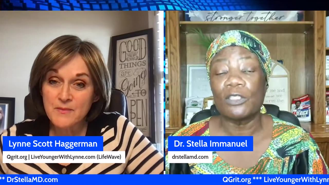 Dr. Stella Immanuel: SEE FULL SHOW ON RUMBLE THE PATRIOTS PRAYER